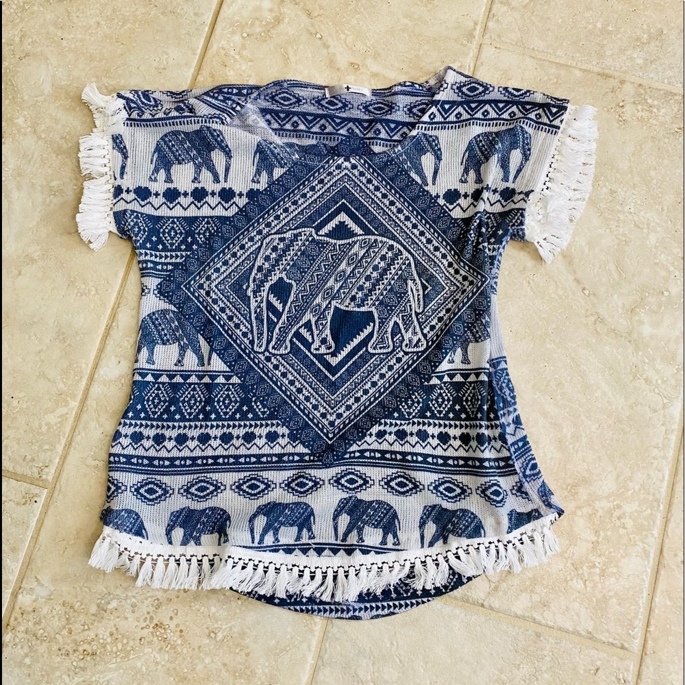 NWOT blue planet T-shirt, size medium